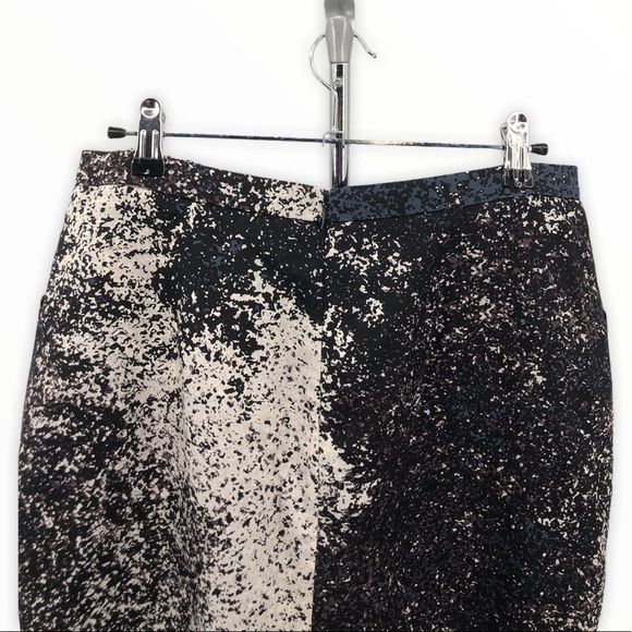 Halston Heritage Splatter Mini Skirt with Pockets - Picture 6 of 13